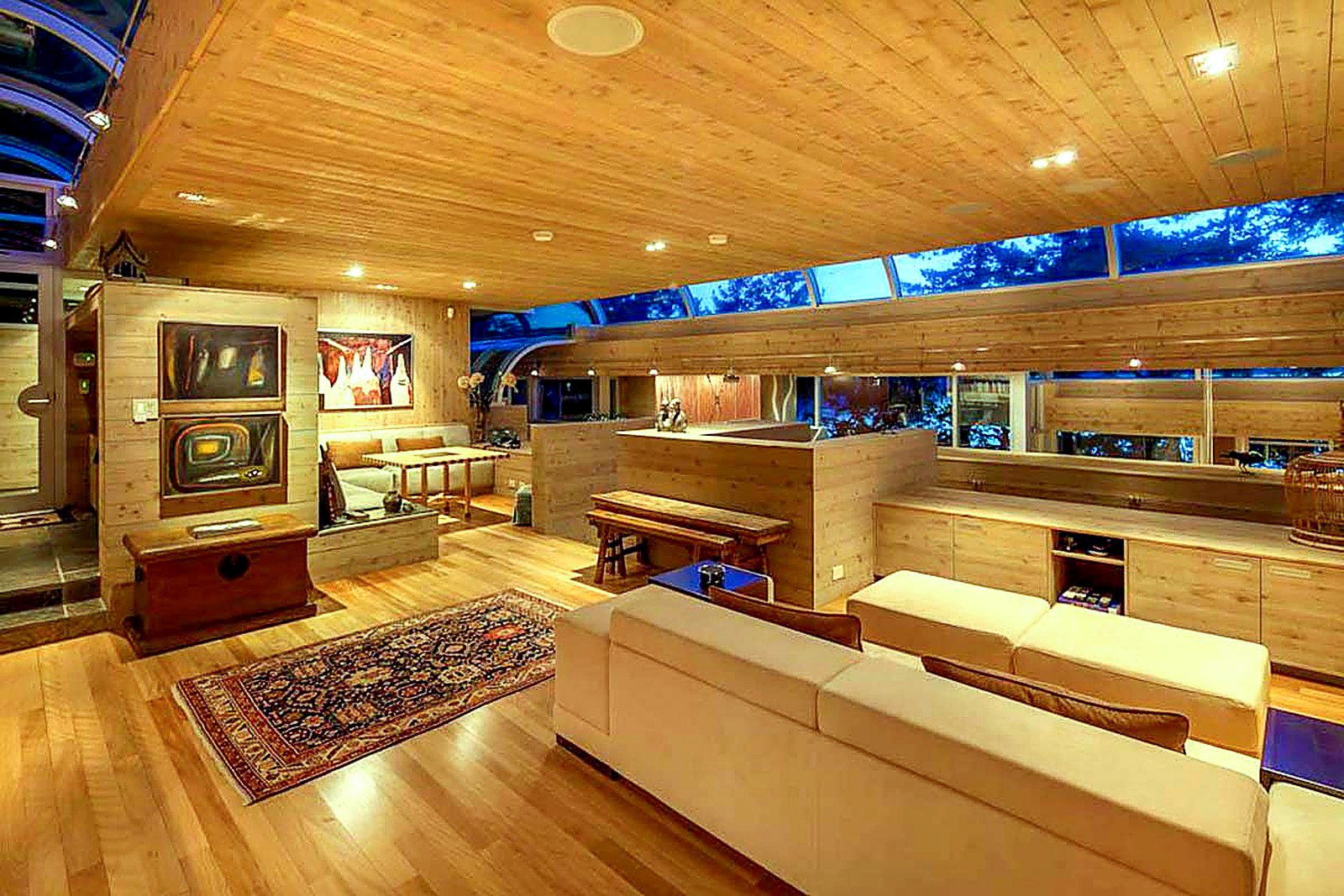 Saanich Inlet Home — interior and exterior by C&W Campbell